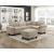 Dublin U-Shaped Chenille 5‑Piece Modular Sectional with Ottomans