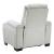 Ronan Microfiber Reclining Chair with LED Lighting