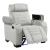 Ronan Microfiber Reclining Chair with LED Lighting