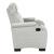 Ronan Microfiber Reclining Chair with LED Lighting