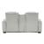 Ronan Microfiber Double Reclining Living Room Set with LED Lighting