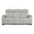 Ronan Microfiber Double Reclining Sofa with LED Lighting
