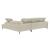 Giselle L-Shaped Leather 2‑Piece Sectional with Right Side Chaise