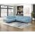 Giselle L-Shaped Leather 2‑Piece Sectional with Left Side Chaise
