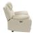 Huron Faux Leather Power Double Reclining Living Room Set with LED Lighting