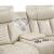Huron Faux Leather Power Double Reclining Loveseat with LED Lighting