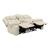 Huron Faux Leather Power Double Reclining Loveseat with LED Lighting