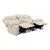 Huron Faux Leather Power Double Reclining Loveseat with LED Lighting