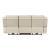 Huron Faux Leather Power Double Reclining Sofa with LED Lighting