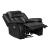 Huron Faux Leather Power Double Reclining Living Room Set with LED Lighting