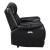 Huron Faux Leather Power Double Reclining Living Room Set with LED Lighting