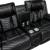 Huron Faux Leather Power Double Reclining Loveseat with LED Lighting