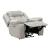 Huron Faux Leather Power Reclining Chair with LED Lighting
