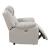 Huron Faux Leather Power Reclining Chair with LED Lighting