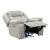 Huron Faux Leather Power Reclining Chair with LED Lighting