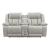 Huron Faux Leather Power Double Reclining Loveseat with LED Lighting