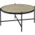 Bage II Glass/Metal Round Coffee Table