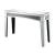 Nowles 84678 Mirrored/Faux Stones Console Table