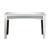 Nowles 84678 Mirrored/Faux Stones Console Table