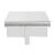 Noralie 84695 Mirrored/Faux Diamonds Coffee Table