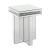 Noralie 84697 Mirrored/Faux Diamonds End Table