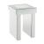 Noralie 84702 Mirrored/Faux Diamonds End Table