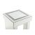 Noralie 84702 Mirrored/Faux Diamonds End Table