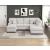 Lawson U-Shaped Chenille/Corduroy 2-Piece Sectional with Chaise