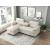 Elara Polyester 2‑Piece Reversible Sectional with Pull‑out Bed, Reversible Chaise & Hidden Storage