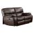Pecos Leatherette Reclining Loveseat