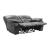 Pecos Leatherette Reclining Loveseat