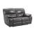Pecos Leatherette Reclining Loveseat