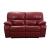 Pecos Leatherette Reclining Loveseat