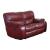 Pecos Leatherette Power Loveseat