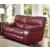 Pecos Leatherette Reclining Loveseat