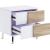 Verux Rectangular End Table w/2 Drawers