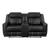 Littleton Faux Leather Double Reclining Living Room Set