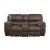 Proctor Microfiber Double Reclining Loveseat with Center Console