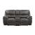 Proctor Microfiber Double Reclining Loveseat with Center Console