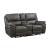 Proctor Microfiber Power Double Reclining Loveseat with Center Console