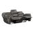 Proctor Microfiber Double Reclining Living Room Set