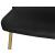 Logan Velvet Dining Chair with Brushed Gold Ball Leg Design