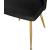 Logan Velvet Dining Chair with Brushed Gold Ball Leg Design