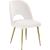 Logan Velvet Dining Chair with Brushed Gold Ball Leg Design