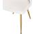 Logan Velvet Dining Chair with Brushed Gold Ball Leg Design