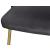 Logan Velvet Dining Chair with Brushed Gold Ball Leg Design