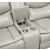 Fargo Faux Leather 3‑Piece Power Reclining Sectional with Right Console