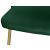 Logan Velvet Dining Chair with Brushed Gold Ball Leg Design