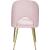 Logan Velvet Dining Chair with Brushed Gold Ball Leg Design