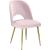 Logan Velvet Dining Chair with Brushed Gold Ball Leg Design